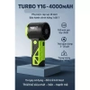 Quạt đeo thắt lưng F13 pin 10.000mAh, công suất cao, sạc dự phòng & đèn pin 10