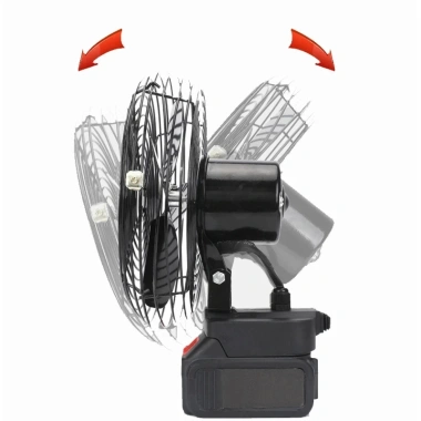 Quạt Điện Không Dây Makita 21V Pin Li‑Ion Công Suất Cao, Di Động Cho Cắm Trại & Văn Phòng