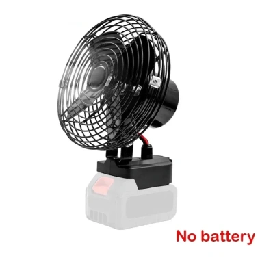 Quạt Điện Không Dây Makita 21V Pin Li‑Ion Công Suất Cao, Di Động Cho Cắm Trại & Văn Phòng
