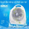 Quạt điện sạc SUNCA New Jia SF-299AL 10 inch khẩn cấp, yên tĩnh, giá 751.800₫ 2