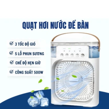 Quạt Điều Hoà Mini 5 Lỗ Phun Sương USB 600ml Đèn LED 7 Màu Giá 114.076₫ 8 Quạt Điều Hoà Mini 5 Lỗ Phun Sương USB 600ml Đèn LED 7 Màu Giá 114.076₫ 8