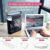 Quạt điều hoà mini để bàn 3 chế độ gió, bình 600ml, đèn LED - Giá 150.000đ 2