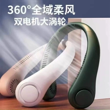 Quạt điều hòa mini đeo cổ không cánh USB, làm mát nhanh, lọc không khí, chỉ 51.900₫ 3