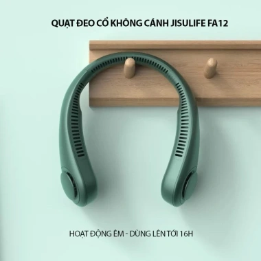 Quạt điều hòa mini đeo cổ không cánh USB, làm mát nhanh, lọc không khí, chỉ 51.900₫ 5
