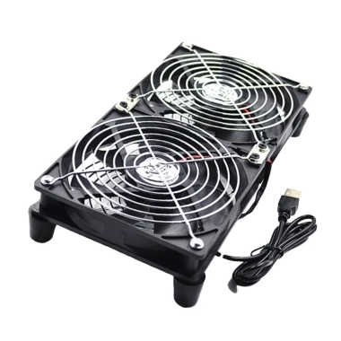 Quạt định tuyến PC USB đôi SADYUELE 120mm 5V Điều khiển tốc độ luồng khí mạnh mẽ 3