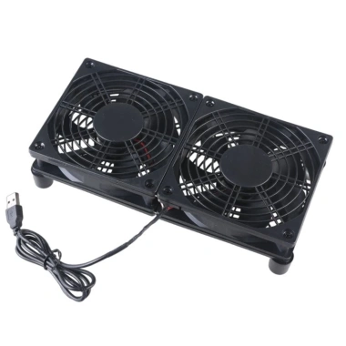 Quạt định tuyến PC USB đôi SADYUELE 120mm 5V Điều khiển tốc độ luồng khí mạnh mẽ 4