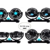 Quạt Đôi Mini ô tô 12V-24V, máy làm mát xe, 3 chế độ gió xoay 360, chỉ 85.900₫ 7