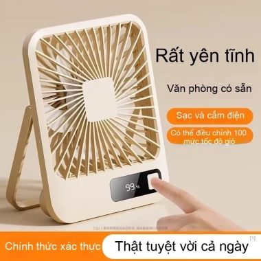 Quạt đứng vuông di động, gập gọn, sạc lại, yên tĩnh – Phù hợp văn phòng, ký túc xá, lớp học – Giá ưu đãi 142.800₫ 5 Quạt đứng vuông di động, gập gọn, sạc lại, yên tĩnh – Phù hợp văn phòng, ký túc xá, lớp học – Giá ưu đãi 142.800₫ 5