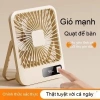 Quạt đứng vuông di động, gập gọn, sạc lại, yên tĩnh – Phù hợp văn phòng, ký túc xá, lớp học – Giá ưu đãi 142.800₫ 8