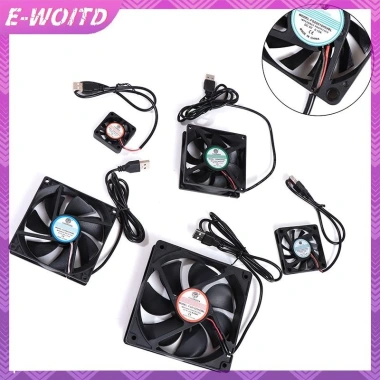 Quạt E-woitd DC 5V USB vòng bi không chổi than, làm mát im lặng, chỉ 62.590 VND Quạt E-woitd DC 5V USB vòng bi không chổi than, làm mát im lặng, chỉ 62.590 VND
