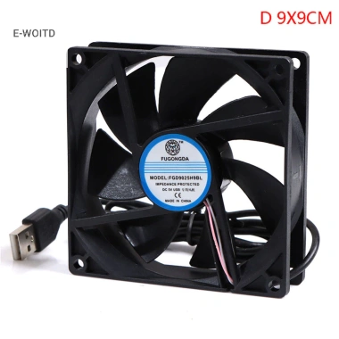 Quạt E-woitd DC 5V USB vòng bi không chổi than, làm mát im lặng, chỉ 62.590 VND 13 Quạt E-woitd DC 5V USB vòng bi không chổi than, làm mát im lặng, chỉ 62.590 VND 13