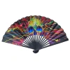 Quạt Gấp 23cm Cầm Tay In Hình Cầu Vồng Nhẫn Xương Tre Lạnh Lễ Hội Hiệu Suất Khiêu Vũ Giá 82.757 VND 6