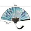 Quạt gấp cổ điển SMILE lụa Nhật Bản, tranh mực hai mặt nhựa – Giá chỉ 80.300₫ 2
