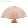 Quạt gấp gỗ tre cổ điển khắc tay - Trang trí tiệc cưới, giá ưu đãi 49.060₫