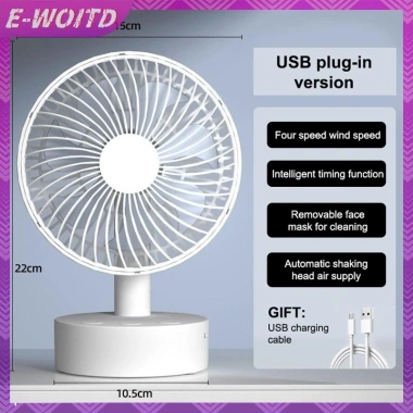 Quạt gấp USB 4 chức năng tốc độ và hẹn giờ, phù hợp ký túc xá, văn phòng, sinh viên 4 Quạt gấp USB 4 chức năng tốc độ và hẹn giờ, phù hợp ký túc xá, văn phòng, sinh viên 4