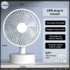 Quạt gấp USB 4 chức năng tốc độ và hẹn giờ, phù hợp ký túc xá, văn phòng, sinh viên 12