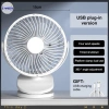 Quạt gấp USB 4 chức năng tốc độ và hẹn giờ, phù hợp ký túc xá, văn phòng, sinh viên 16