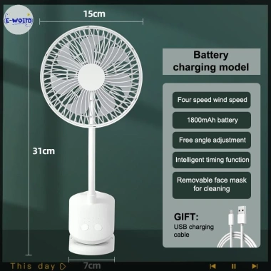 Quạt gấp USB 4 chức năng tốc độ và hẹn giờ, phù hợp ký túc xá, văn phòng, sinh viên 27 Quạt gấp USB 4 chức năng tốc độ và hẹn giờ, phù hợp ký túc xá, văn phòng, sinh viên 27