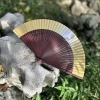 Quạt gấp vải lụa Trung Quốc cổ điển - Cầm tay, khiêu vũ, giảm giá 108.310 VND 10