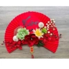 Quạt giấy đỏ trang trí Tết - Decor góc Tết sang trọng, kèm móc treo, giảm giá 120.000₫ giá gốc 148.800₫ 8