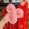 Quạt giấy nhung tròn - ĐI ĐƠN TỪ 5 MÓN giỏ quà Tết, hoa quả, bánh - Chỉ10.000đ 2