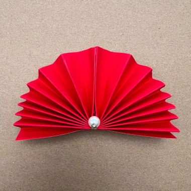 Quạt giấy nhung tròn - ĐI ĐƠN TỪ 5 MÓN giỏ quà Tết, hoa quả, bánh - Chỉ10.000đ 9