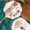 Quạt Giấy Xuyên Chỉ Viết Thư Pháp Nghệ Thuật Cổ - Phụ Kiện Hàn Học Việt Phục Cổ 4
