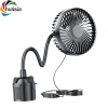 Quạt giữ cốc USB linh hoạt 360 – Điều chỉnh 360, thích hợp xe tải, cổ ngỗng, giá chỉ 217.800đ 9