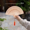 Quạt Gỗ Cầm Tay Dây Tua Rua Decor Kim Vinh Trang Trí Tết Giá 40.500₫ Giảm Sốc 6