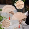 Quạt Gỗ Cầm Tay Dây Tua Rua Decor Kim Vinh Trang Trí Tết Giá 40.500₫ Giảm Sốc 8