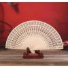 Quạt Gỗ Cổ Trang 2 Màu Be Đỏ - Phụ Kiện Chụp Ảnh, Múa Áo Dài, Giá 35.000 VND TISORA