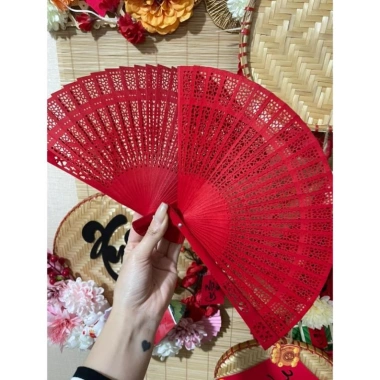 Quạt Gỗ Cổ Trang Giá Rẻ 18.000 - Phụ Kiện Chụp Ảnh, Trang Trí Oánh Lễ & Tết 4