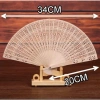Quạt gỗ trang trí cổ trang - Phụ kiện decor chụp ảnh, giảm còn 18.000₫ 6