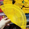 Quạt gỗ tre cầm tay phong cách trang trí nhà cửa, tháp bánh, nước tết, cosplay cổ trang – Giá chỉ 12.000₫ 4
