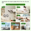 Quạt Hai Đầu Tự Động Lắc Đầu Để Bàn, Sạc Ngoài Trời, Im Lặng - Giá 242.200 VND 8
