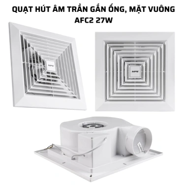 Quạt hút âm trần MPE AFC2 22‑27W – Mặt che bảo vệ, lọc mùi đồ ăn, khí gas, giá chỉ 463.969₫ 9 Quạt hút âm trần MPE AFC2 22‑27W – Mặt che bảo vệ, lọc mùi đồ ăn, khí gas, giá chỉ 463.969₫ 9