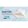Quạt hút âm trần SUZUME 8-12 inch - Quạt thông gió, hút mùi nhà vệ sinh, tặng 1m ống hút, giảm giá 22% 9