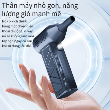 Quạt hút bụi di động 130.000 RPM - Mini 52m/s, sạch điện tử, cắm trại, 583.999đ 8 Quạt hút bụi di động 130.000 RPM - Mini 52m/s, sạch điện tử, cắm trại, 583.999đ 8