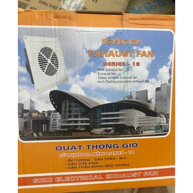 Quạt Hút Mùi 20x20x8cm Gắn Tường hoặc Trần Bếp WC - Giá sỉ 115.000 VNĐ Tiết Kiệm Năng Lượng