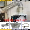 Quạt hút mùi bếp COMBO 1 quạt, máng thu, ống bạc 2m - Giá chỉ 599.000 VND