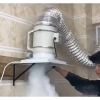 Quạt hút mùi bếp COMBO 1 quạt, máng thu, ống bạc 2m - Giá chỉ 599.000 VND 5
