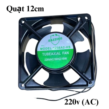 Quạt hút mùi, tản nhiệt 12x12x3.8cm 220V - Linh kiện Quỳnh Diễn, giảm còn 57.5k 10