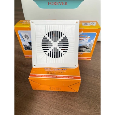 Quạt Hút Mùi & Thông Gió 20x20x8cm Gắn Tường/Trần 220V - Giá chỉ 120.999₫