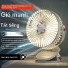 Quạt kẹp USB Xiaoyan yên tĩnh - Đèn ngủ, dùng bàn, pin lâu, chỉ 116.200 VND