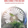 Quạt làm mát 2 đầu gắn ghế sau ô tô Xoay 360 độ, công suất lớn, bảo hành 12 tháng 2