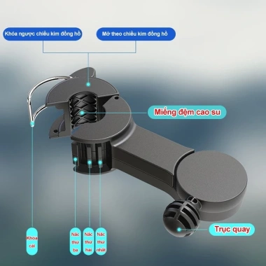 Quạt làm mát 2 đầu gắn ghế sau ô tô Xoay 360 độ, công suất lớn, bảo hành 12 tháng 7 Quạt làm mát 2 đầu gắn ghế sau ô tô Xoay 360 độ, công suất lớn, bảo hành 12 tháng 7