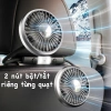 Quạt Làm Mát Ôtô USB 10W - 3 Cấp Độ Gió, Motor Êm Ái, Không Ồn, Giá 169k