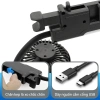 Quạt Làm Mát Ôtô USB 10W - 3 Cấp Độ Gió, Motor Êm Ái, Không Ồn, Giá 169k 6