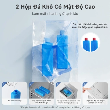 Quạt làm mát Simplus phụ kiện - bình tinh thể đá, tiết kiệm năng lượng, giá 33.900₫ 2