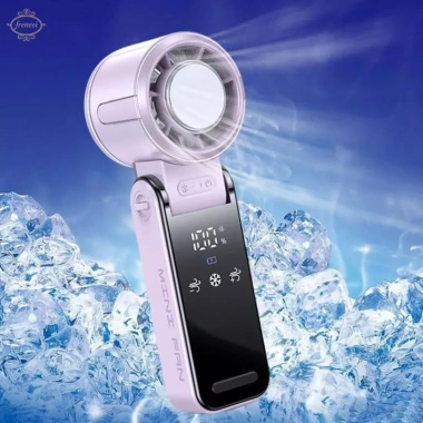 Quạt mini cầm tay gập gọn, tiện đọc sách và du lịch tại nhà, giá 381.700₫ 2